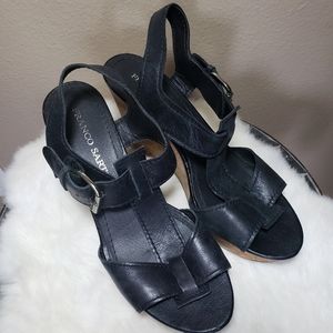 Franco Sarto Wedge Sandals-Size 8.5M